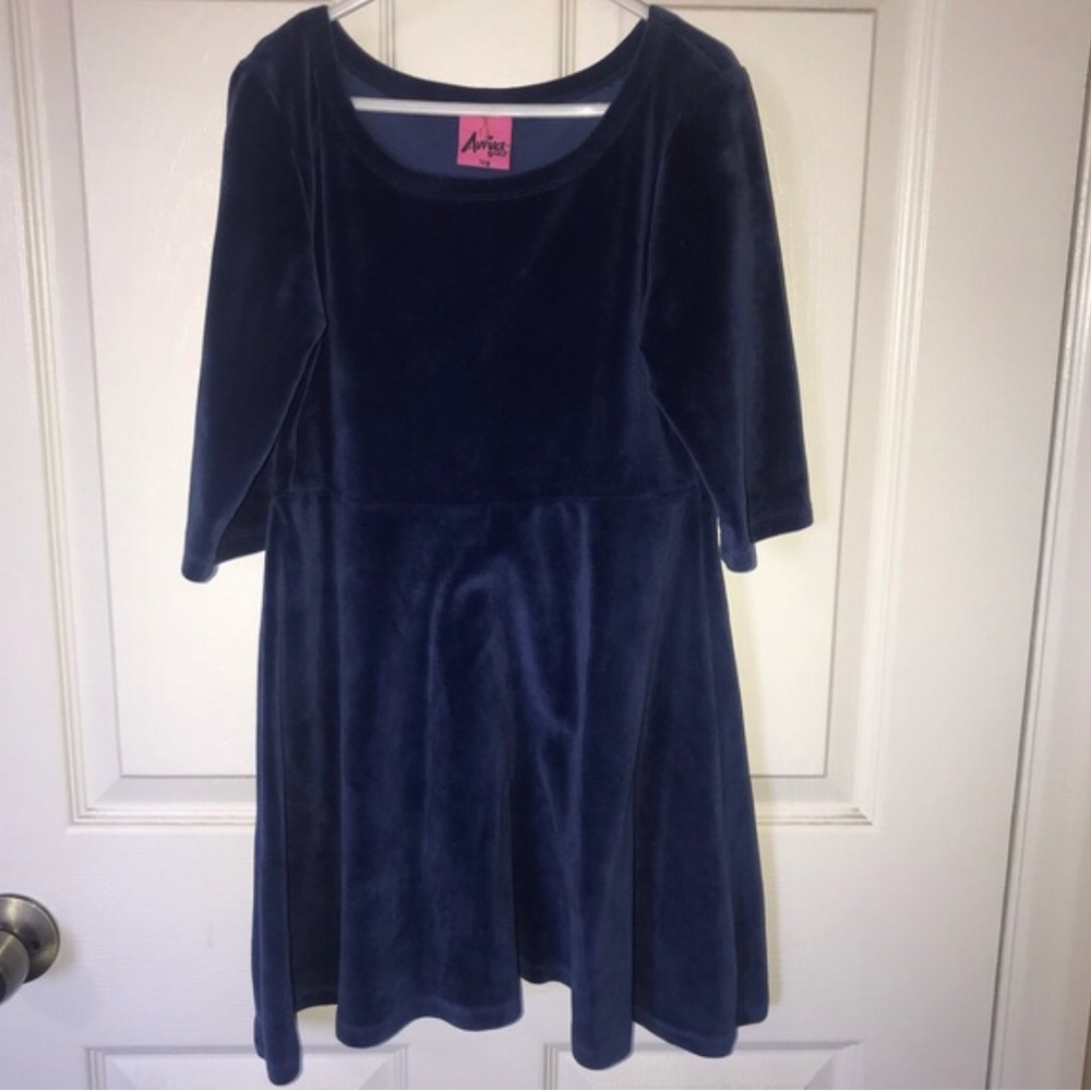 Velour Dress  7/8